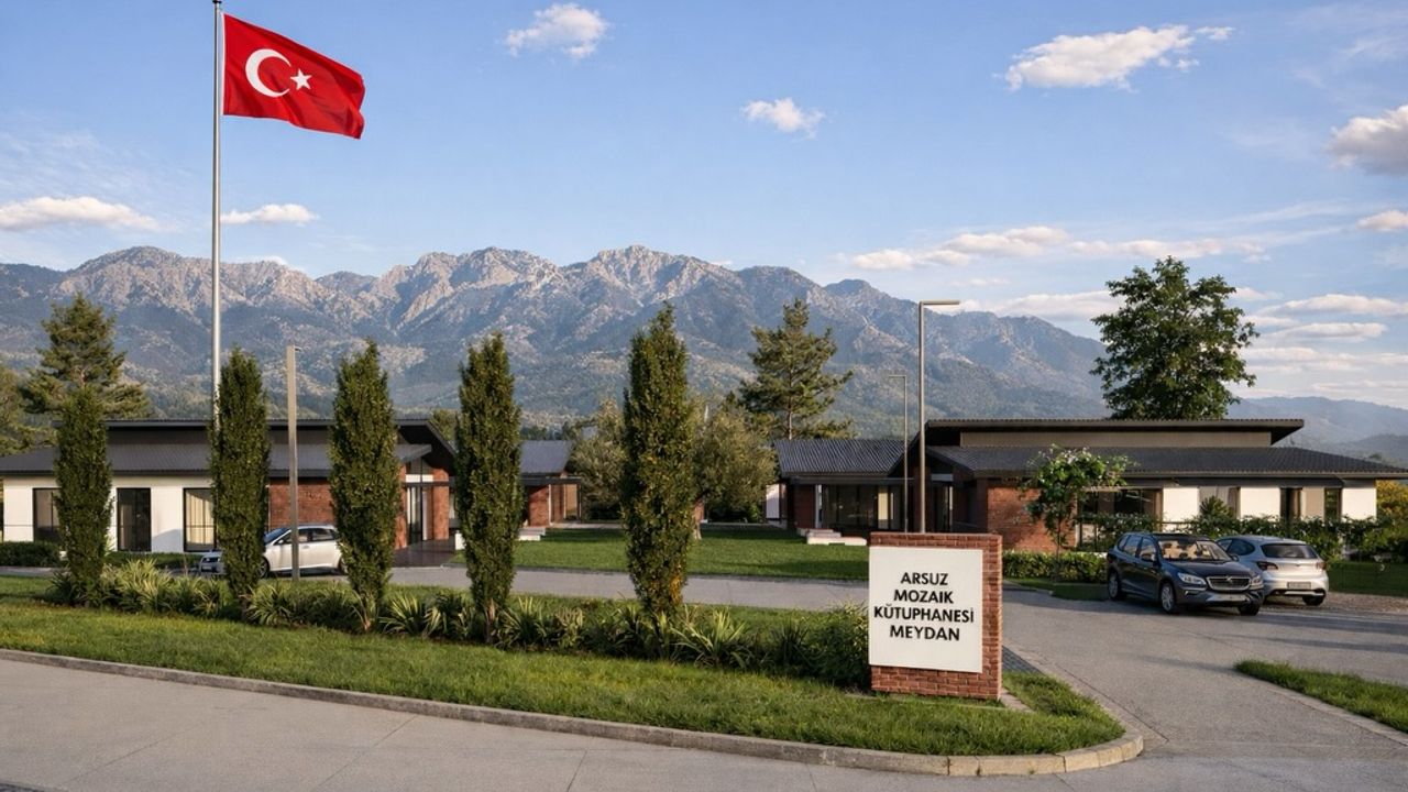 Arsuz’a Mozaik Kütüphanesi