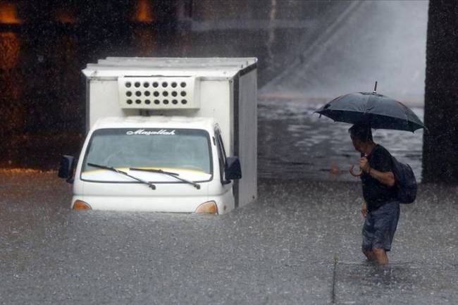 İstanbulda Sağanak Yağışı