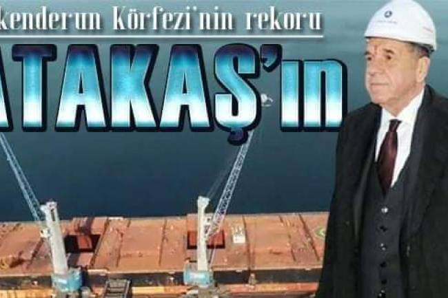 İskenderun Körfezi’nin rekoru ATAKAŞ’ın