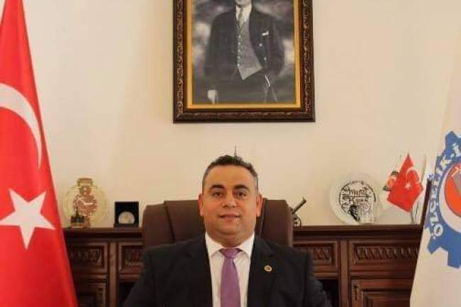 Covid-19 testi pozitif çıkan Çelik İş Sendikası Şube Sekreteri Murat Kayış' a