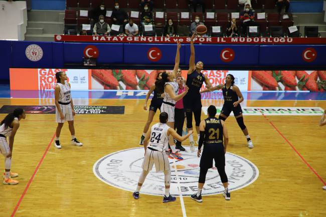 HATAY BÜYÜKŞEHİR BELEDİYESPOR-FENERBAHÇE ÖZNUR KABLO:42-75