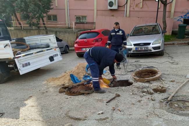 YENİLEME ÇALIŞMASI İLE TEHLİKE BERTARAF EDİLDİ