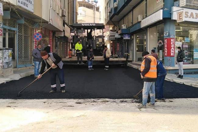 HBB BETON ASFALT ÇALIŞMALARINA DEVAM EDİYOR