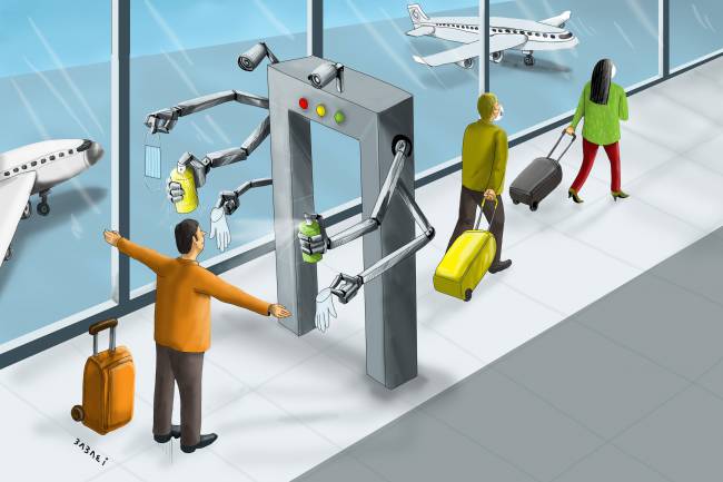 Karikatürcülerin gözüyle Covid19’in turizme etkileri