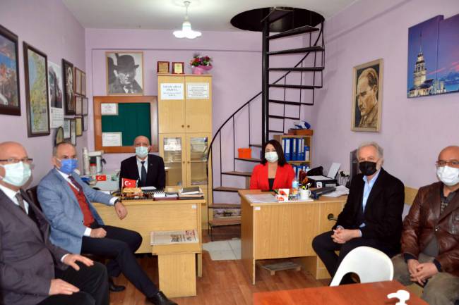 İTSO Başkanı Yılmaz Kaymakam Yönden ile birlikte  Esnaf Oda Başkanlarını Sorunlarını Dinledi