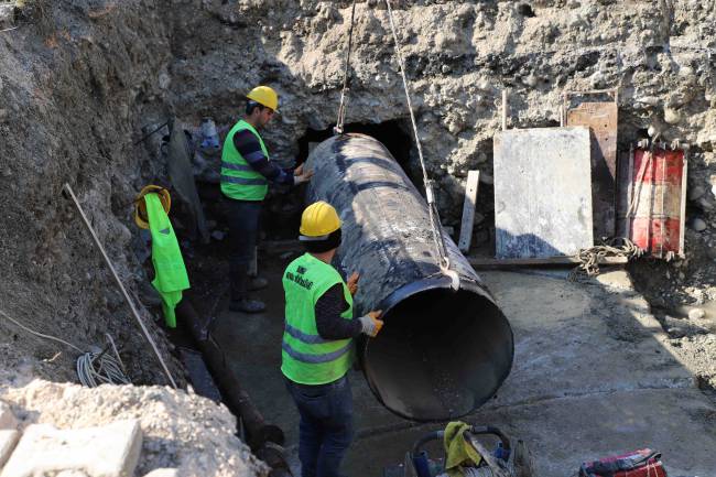 TAVLA VE YENİÇAĞ İÇİN İÇME SUYU BAĞLANTI YOLU AÇILDI