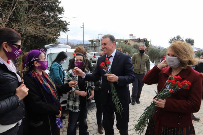 DÜNYA KADINLAR GÜNÜ’NDE ANLAMLI AÇILIŞ KADIN DAYANIŞMA MERKEZİNİN AÇILIŞI GERÇEKLEŞTİ