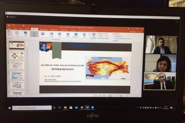 İTSO Personellerine Bina Deprem Yönetmeliği Eğitimi Verildi