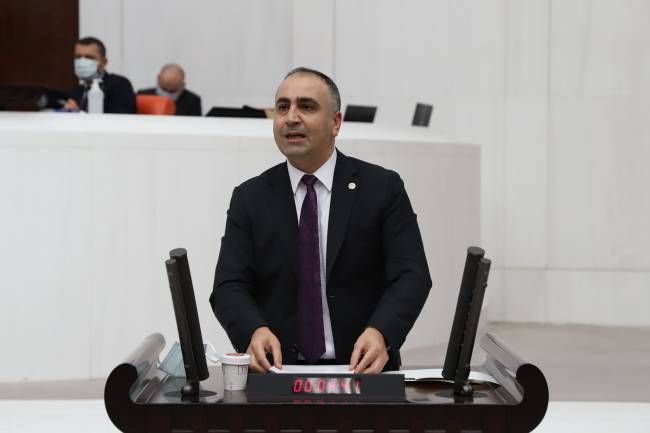 Lütfü Kaşıkçı TBMM Genel Kurulunda Konuştu.