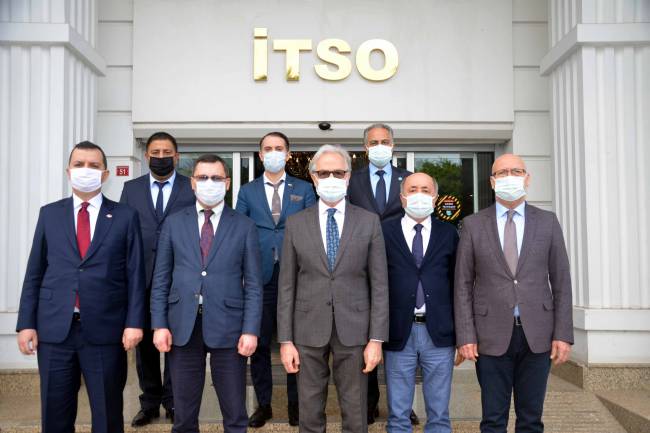 Rus-Türk Ticaret Evi ROST Heyeti İTSO’yu Ziyaret Etti “Türkiye ile Rusya Arasındaki Ticari İlişkilerin Güçlendirilmesi Hedefleniyor”