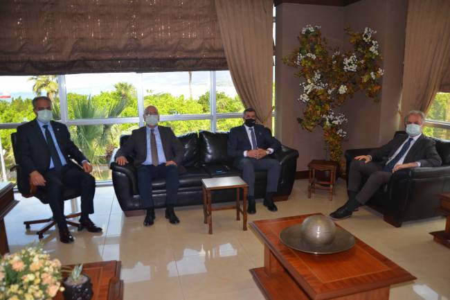 Arsuz İlçe Emniyet Müdürü Kalkan’dan İTSO’ya Ziyaret