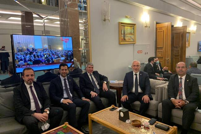 BELEDİYE BAŞKANI FATİH TOSYALI ANKARA'DA