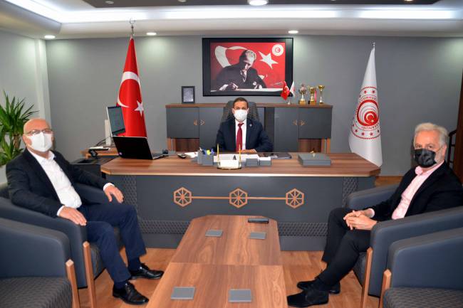 İTSO’dan Doğu Akdeniz Gümrük ve Dış Ticaret  Bölge Müdürü Yıldırım’a Nezaket Ziyareti