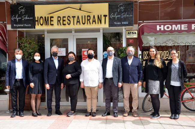 İTSO’dan Home Cake Restaurants’a Ziyaret
