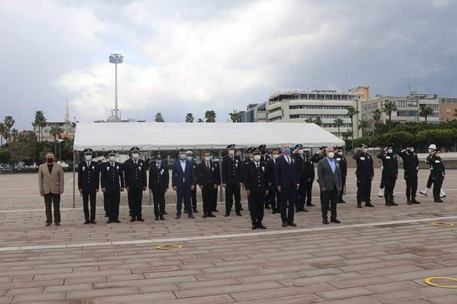 İSKENDERUN POLİS HAFTASI ÇELENK SUNMA TÖRENİ