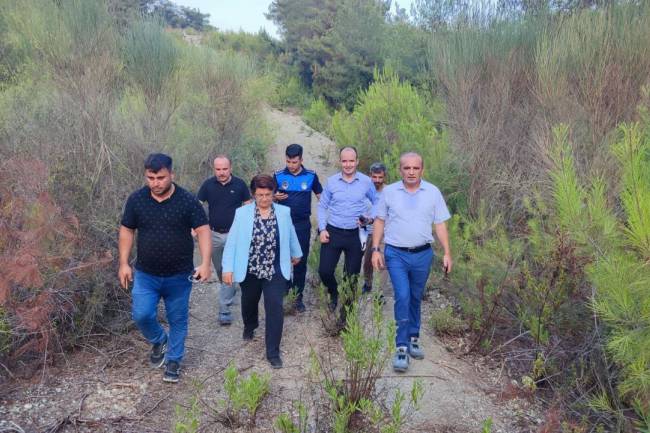 HATAY MİLLETVEKİLİ SUZAN ŞAHİN HATAY DÖRTYOL’DA  ÇIKAN YANGINI YERİNDE İNCELEYEREK AÇIKLAMALARDA  BULUNDU.