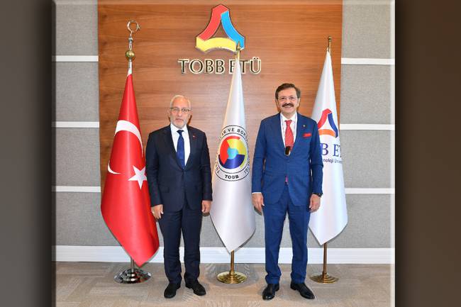 Belediye Başkanı Tosyalı TOBB Başkanı Hisarcıklıoğlu’nu Ziyaret Etti