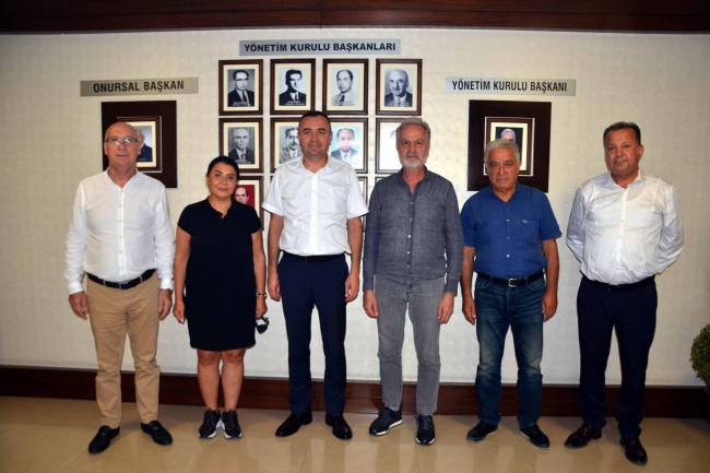 Arsuz Kaymakamı Musa Sarıdan İTSO’ya Veda Ziyareti