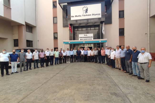 BELEDİYE BAŞKANI TOSYALI,MUHTARLARLA BİR ARAYA GELDİ