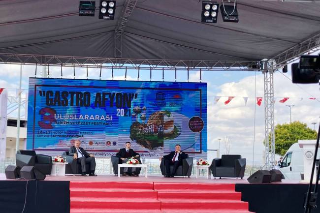 HBB BAŞKANI SAVAŞ’TAN HATAY’A DAVET VAR BAŞKAN SAVAŞ GASTROAFYON’DA HATAY’I TANITTI LÜTFÜ SAVAŞ: TÜRKİYE’NİN LEZZET KÖŞESİ HATAY