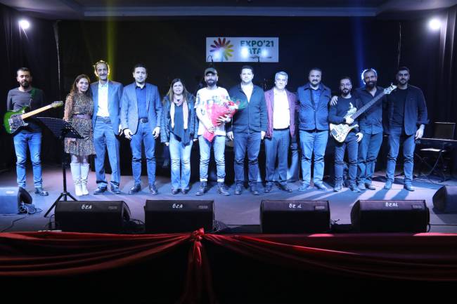 NİHAT MUGİL EXPO İÇİN SAHNEDE