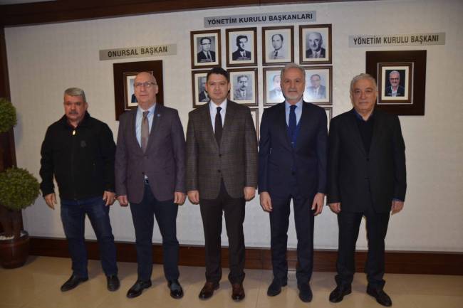 Arsuz Kaymakamı Hacı Hasan Gökpınar İTSO’yu Ziyaret Etti “Gündemdeki Ekonomik Konular İstişare Edildi”