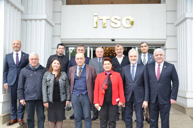CHP Milletvekillerinden İTSO’ya Ziyaret “Bölge ve Ülke Ekonomisindeki Son Gelişler Değerlendirildi”