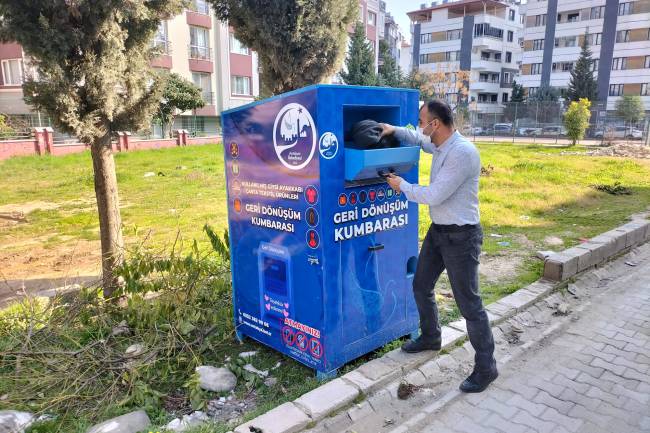 ANTAKYA BELEDİYESİ, TEKSTİL ATIKLARINI GERİ DÖNÜŞÜME KAZANDIRIYOR