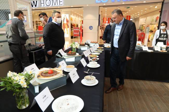 GASTRONOMİ EVİ ŞEFLERİ HÜNERLERİNİ SERGİLEDİ HATAY’IN MUTFAĞINDA LEZZET VAR  KÜLTÜR, LEZZET VE SAĞLIK DOLU SERGİ