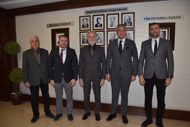 Önceki Dönem HASİAD Başkanı Alkan İTSO’yu Ziyaret Etti