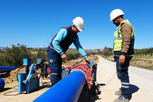 ALTINÖZÜ HANYOLU GRUP HATTINDAKİ KAYIP ÖNLENDİ