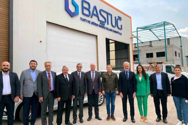 İTSO Yönetiminden İş İnsanı Mustafa Baştuğ’a Ziyaret