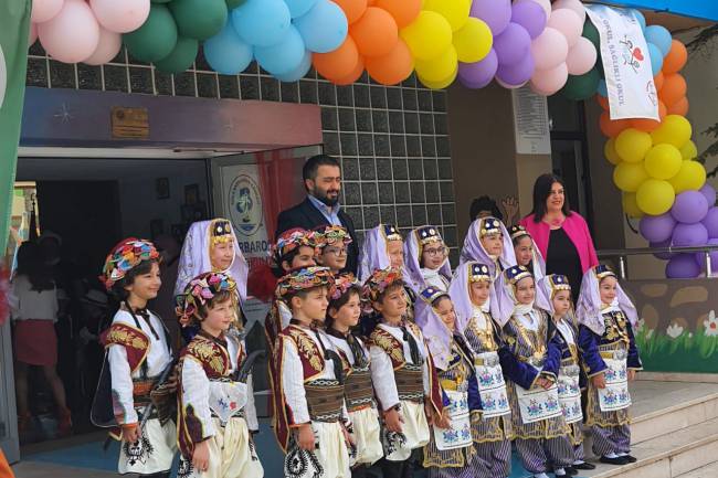 İSTANBUL TUZLA DA  BARBAROS  İLKOKULUNDA 23 NİSAN ETKİNLİGİ COŞKU İLE KUTLANDI