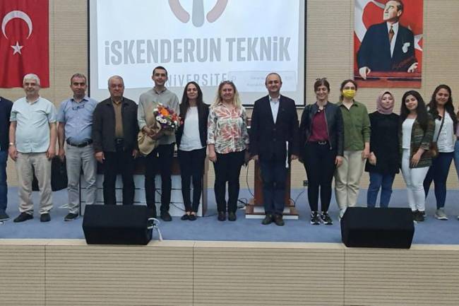 İskenderun Teknik Üniversitesinde “Çevresel Etkenlerin Mimari  Tasarıma Etkileri” Konulu Seminer Düzenlendi.