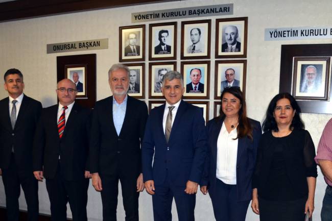 SGK Hatay İl Müdürü Hamit Bal İTSO’yu Ziyaret Etti