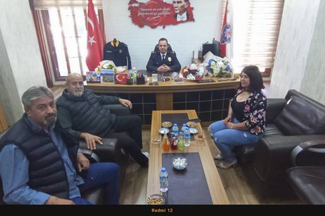 ARSUZ GAZETECİ CEMİYETİNDEN EMNİYET MÜDÜRÜ HASAN GÜN’E ANLAMLI ZİYARET 