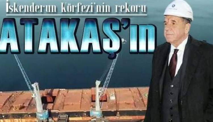 İskenderun Körfezi’nin rekoru ATAKAŞ’ın
