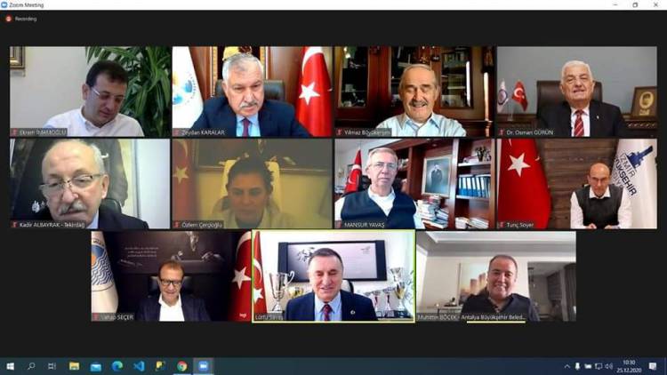 11 BÜYÜKŞEHİR BELEDİYE BAŞKANINDAN ORTAK AÇIKLAMA: “2020 DAYANIŞMA YILI OLDU; 2021 YARALARI SARMA VE ATILIM SENESİ OLACAK”