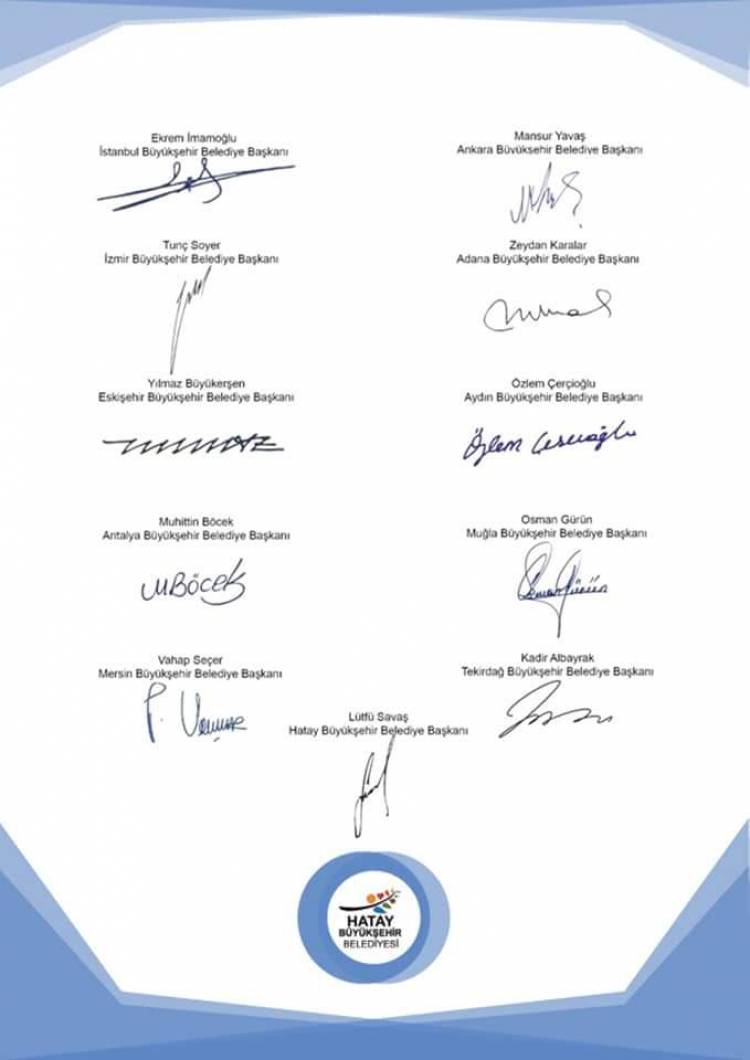 11 BÜYÜKŞEHİR BELEDİYE BAŞKANINDAN ORTAK AÇIKLAMA: “2020 DAYANIŞMA YILI OLDU; 2021 YARALARI SARMA VE ATILIM SENESİ OLACAK”