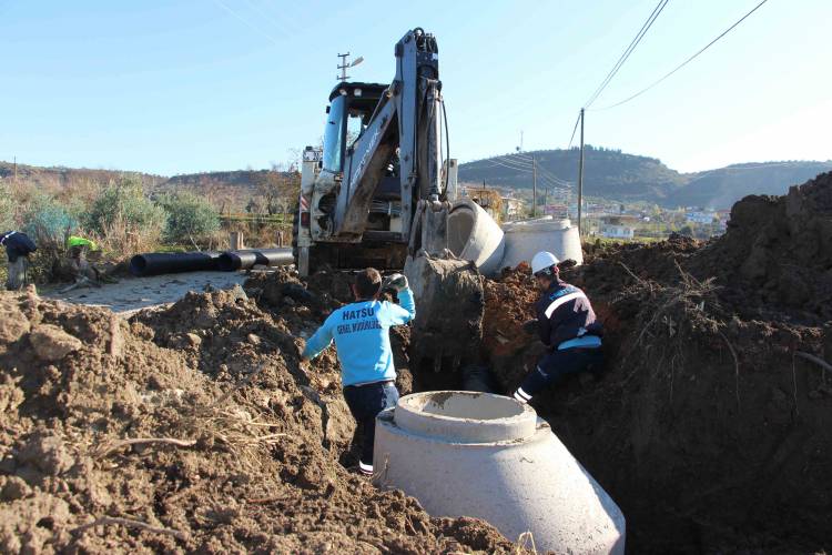 DEPLASE ÇALIŞMALARI İLE ALTYAPI DÜZENİ SAĞLANIYOR