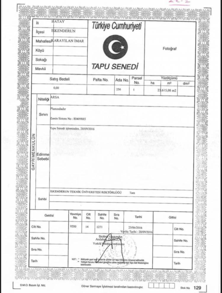 T.C. İSKENDERUN BELEDİYESİ BASIN BÜLTENİ