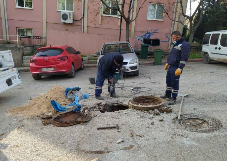 YENİLEME ÇALIŞMASI İLE TEHLİKE BERTARAF EDİLDİ