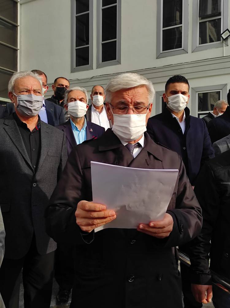 Hatay Ak Parti İl Başkanı Mehmet Yeloglu Basın Açıklaması