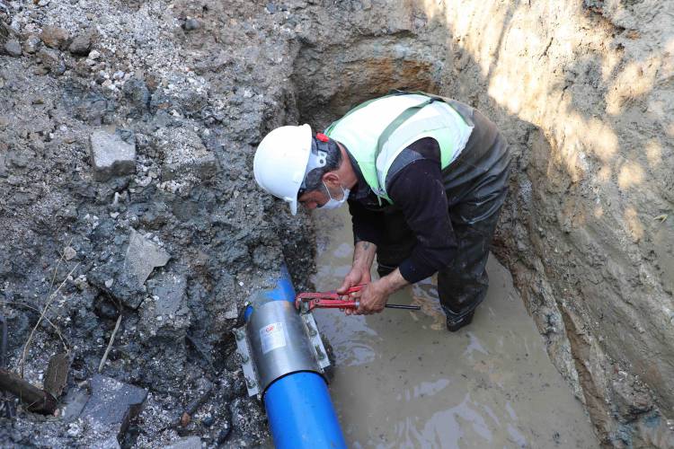 ONARIM İLE KAYIPSIZ SU İLETİMİ SAĞLANDI