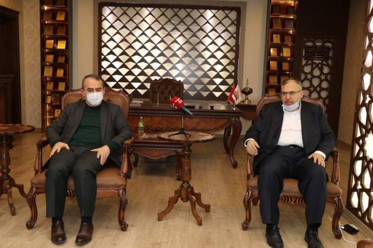 Adalet eski Bakanı Sadullah Ergin’den, Çalışkan’a Taziye Ziyareti