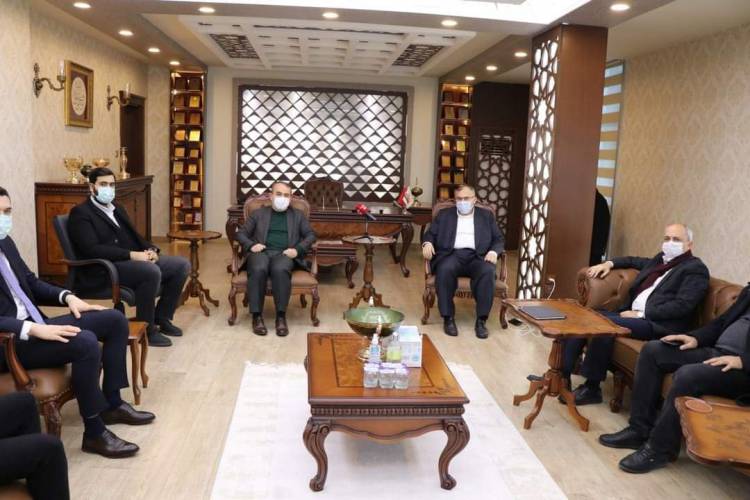 Adalet eski Bakanı Sadullah Ergin’den, Çalışkan’a Taziye Ziyareti