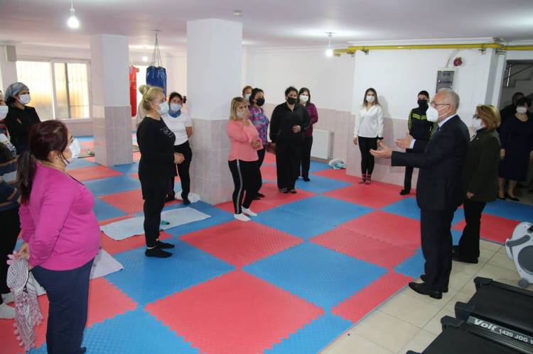 BAŞKAN TOSYALI:KURSLARIMIZ,PANDEMİ KURALLARI ÇERÇEVESİNDE DEVAM EDİYOR