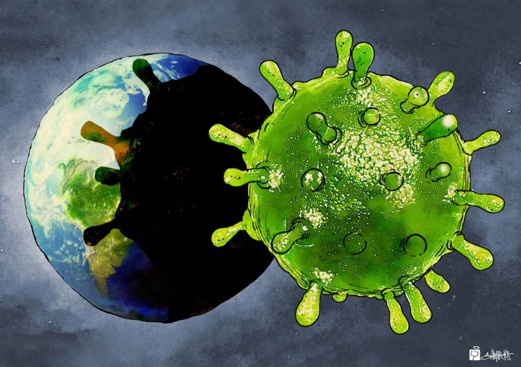 Karikatürcülerin gözüyle Covid19’in turizme etkileri