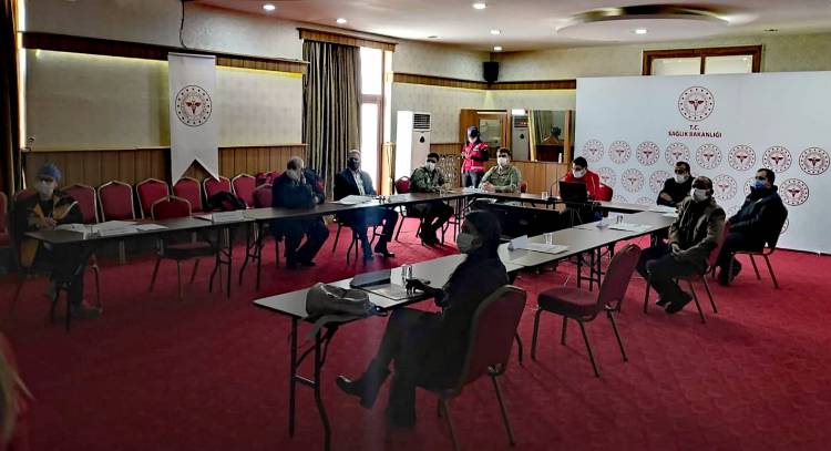 İL SAĞLIK MÜDÜRLÜĞÜ’NDE 2021 YILI İLK TAMP TOPLANTISI