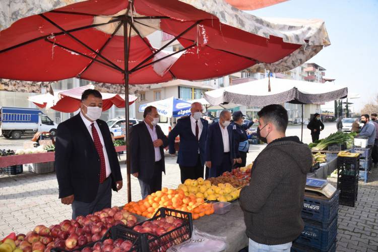 FAKIUŞAĞI SEMT PAZARI YENİ YERİNDE FAALİYETE GEÇTİ